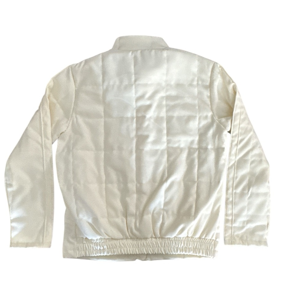 White Quilted Jacket - Picture 3 of 4